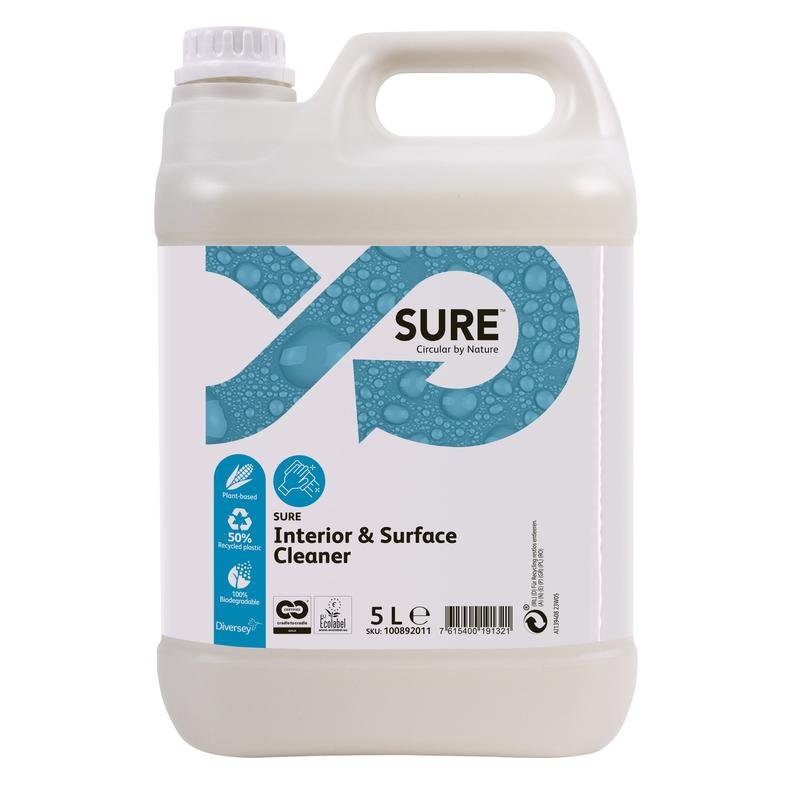 Diversey SURE Interior&Surface Cleaner 5 L Kanister Diversey SURE Interior&Surface Cleaner 5 L Kanister