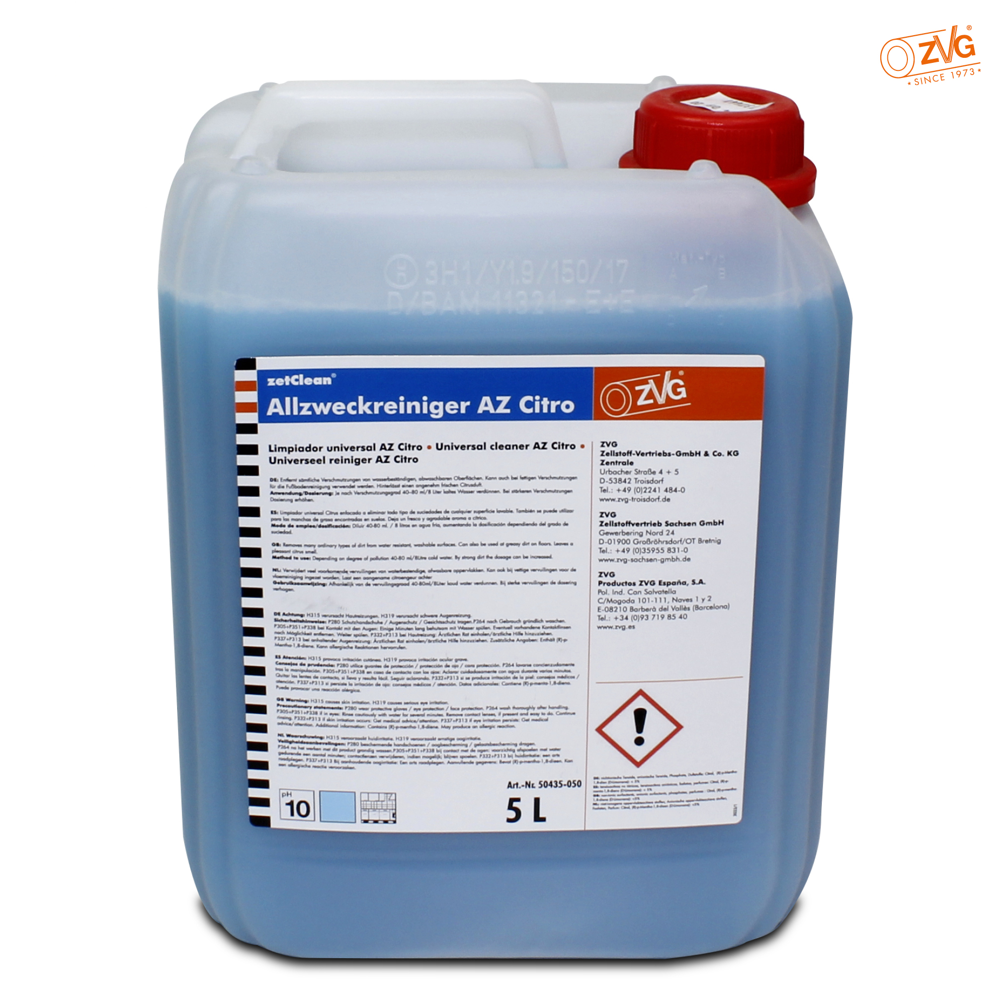 Allzweckreiniger AZ citro 5 Liter Allzweckreiniger AZ citro 5 Liter