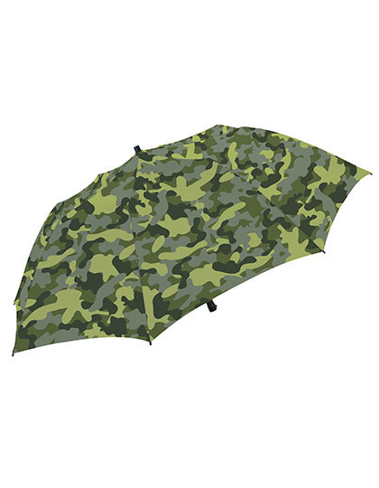 Sonnenschirm/Regenschirm Olive Camo mit Schirmhalter Sonnenschirm/Regenschirm Olive Camo mit Schirmhalter